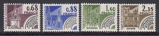Znaczek Francja 1979 Mi 2163-2166 Czyste **