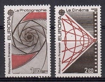 Znaczek Francja 1983 Mi 2396-2397 Czyste **