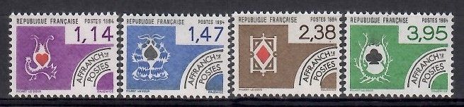 Znaczek Francja 1984 Mi 2434-2437 Czyste **