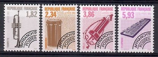 Znaczek Francja 1993 Mi 2968-2971 Czyste **