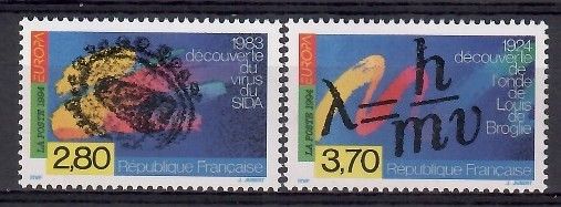 Znaczek Francja 1994 Mi 3021-3022 Czyste **