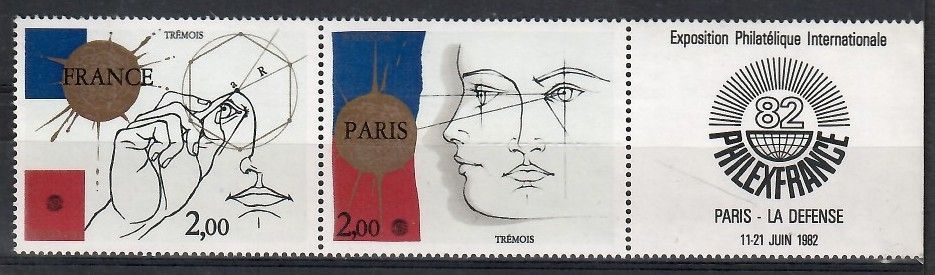Znaczek Francja 1981 Mi 2262-2263 Czyste **