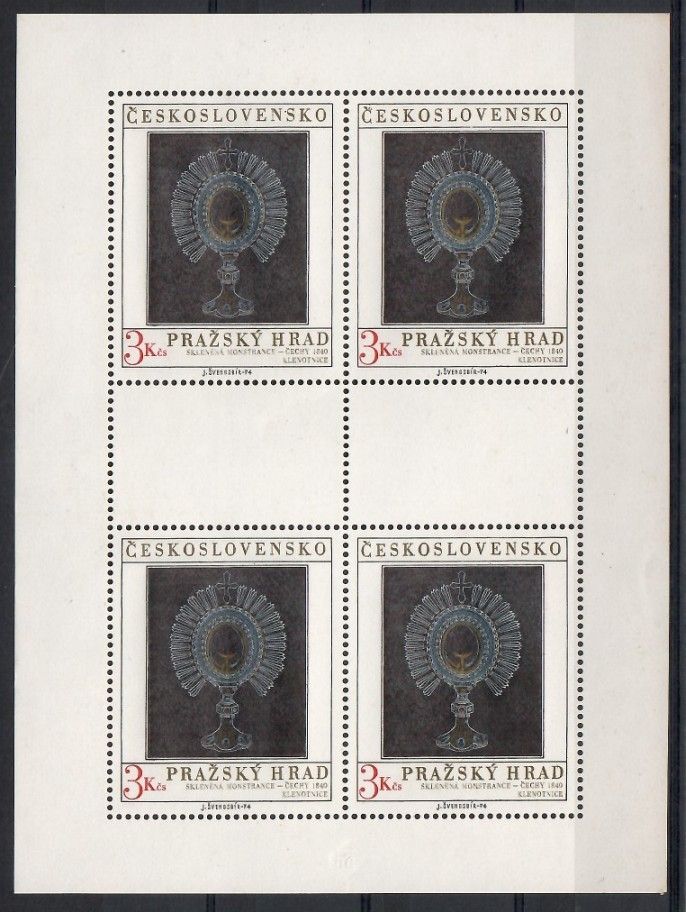 Znaczek Czechosłowacja 1974 Mi ark 2202 Czyste **