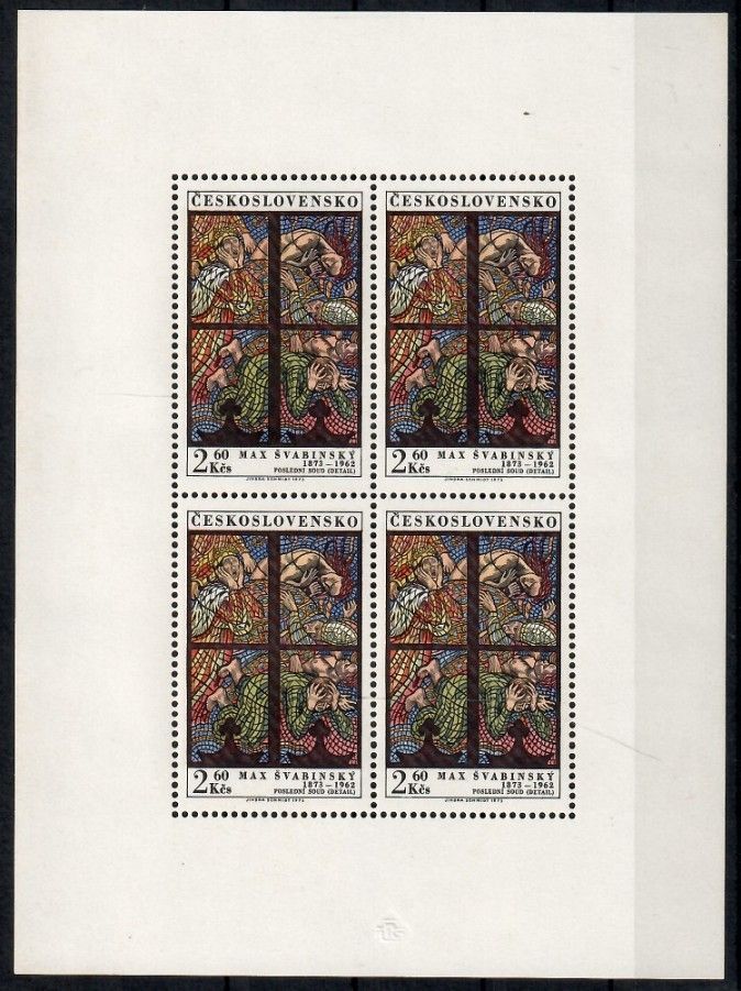 Znaczek Czechosłowacja 1973 Mi ark 2164 Czyste **