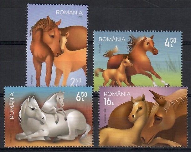 Znaczek Rumunia 2021 Mi 7948-7951 Czyste **