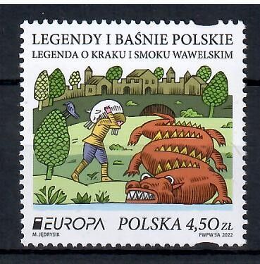 Polska 2022 Mi 5357 Fi 5207 Czyste **