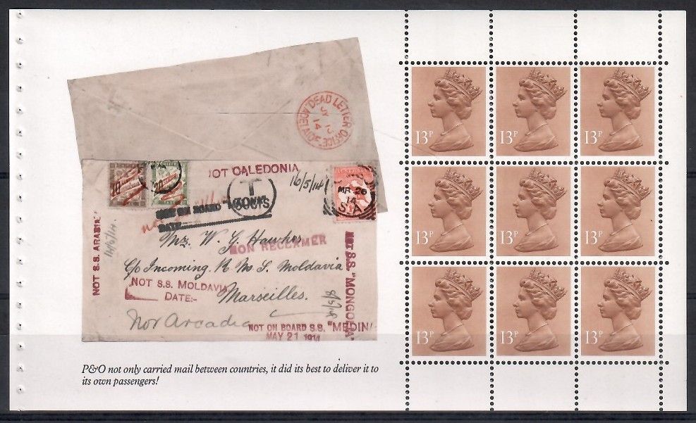 Znaczek Wielka Brytania 1988 Mi h-blatt 139 Czyste **
