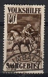 Znaczek Saara 1931 Mi 151 Stemplowane