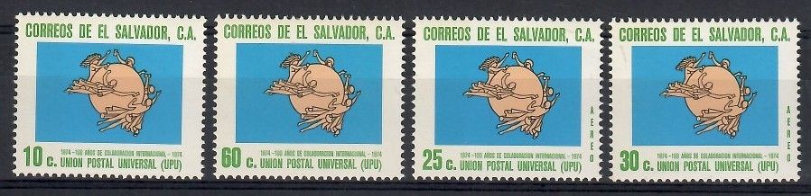Znaczek Salwador 1975 Mi 1131-1134 Czyste **