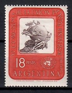Znaczek Argentyna 1964 Mi 840 Czyste **