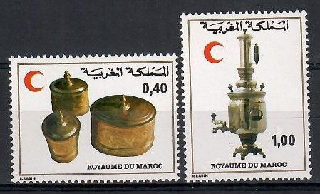 Znaczek Maroko 1979 Mi 902-903 Czyste **