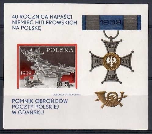 Znaczek Polska 1979 Mi bl 79 Czyste **