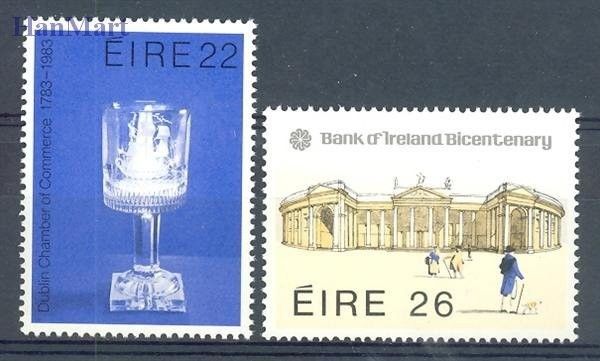 Znaczek Irlandia 1983 Mi 504-505 Czyste **