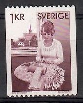 Znaczek Szwecja 1976 Mi 938yC Czyste **