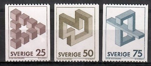Znaczek Szwecja 1982 Mi 1182-1184 Czyste **