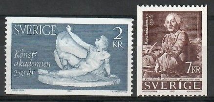 Znaczek Szwecja 1985 Mi 1347-1348 Czyste **