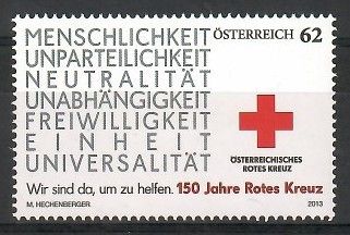 Znaczek Austria 2013 Mi 3071 Czyste **