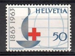 Znaczek Szwajcaria 1963 Mi 772 Czyste **
