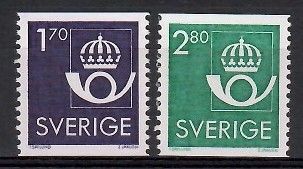 Znaczek Szwecja 1986 Mi 1379-1380 Czyste **