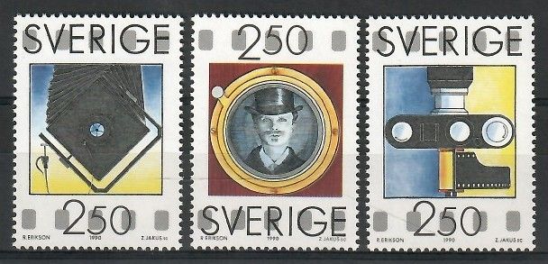 Znaczek Szwecja 1990 Mi 1630-1632 Czyste **