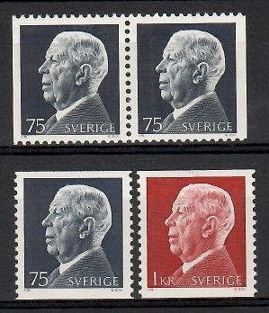 Znaczek Szwecja 1972 Mi 779-780 Czyste **