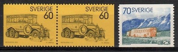 Znaczek Szwecja 1973 Mi 790-791 Czyste **