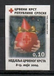 Znaczek Republika Serbska 2004 Mi zwa 14B Czyste **