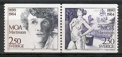 Znaczek Szwecja 1990 Mi 1637-1638 Czyste **