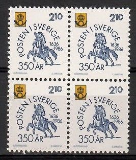 Znaczek Szwecja 1986 Mi 1381 Czyste **