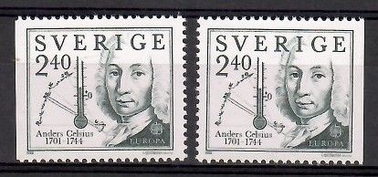 Znaczek Szwecja 1982 Mi 1188Dl,Dr Czyste **