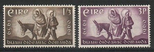 Znaczek Irlandia 1960 Mi 144-145 Czyste **