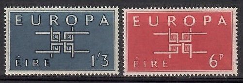 Znaczek Irlandia 1963 Mi 159-160 Czyste **