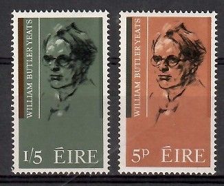 Znaczek Irlandia 1965 Mi 172-173 Czyste **