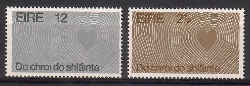Znaczek Irlandia 1972 Mi 274-275 Czyste **