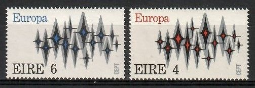 Znaczek Irlandia 1972 Mi 276-277 Czyste **