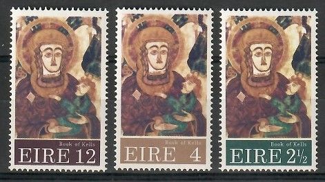 Znaczek Irlandia 1972 Mi 283-285 Czyste **