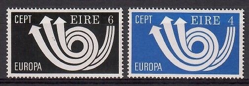 Znaczek Irlandia 1973 Mi 289-290 Czyste **
