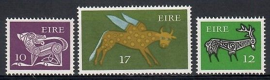 Znaczek Irlandia 1977 Mi 358-360 Czyste **