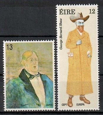 Znaczek Irlandia 1980 Mi 417-418 Czyste **