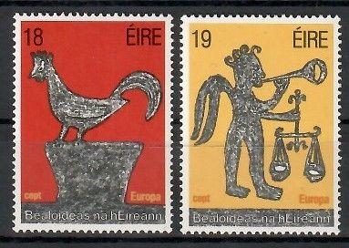 Znaczek Irlandia 1981 Mi 439-440 Czyste **
