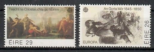 Znaczek Irlandia 1982 Mi 466-467 Czyste **