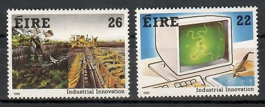 Znaczek Irlandia 1985 Mi 577-578 Czyste **