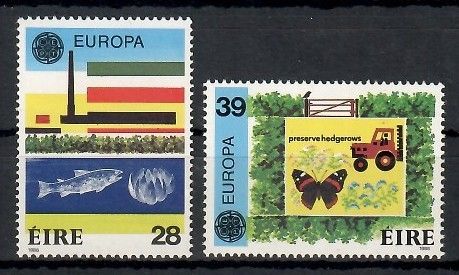 Znaczek Irlandia 1986 Mi 589-590 Czyste **