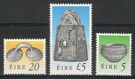 Znaczek Irlandia 1991 Mi 741-743 Czyste **