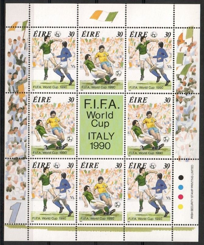 Znaczek Irlandia 1990 Mi ark 712-713 Czyste **
