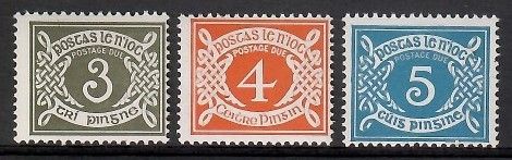 Znaczek Irlandia 1978 Mi por 22-24 Czyste **