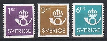 Znaczek Szwecja 1987 Mi 1420-1422 Czyste **