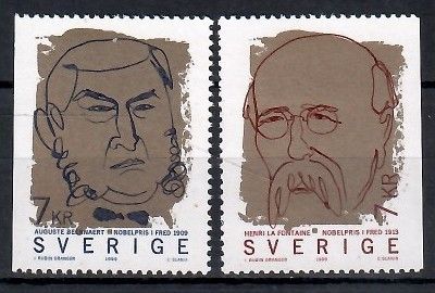 Znaczek Szwecja 1999 Mi 2141-2142 Czyste **