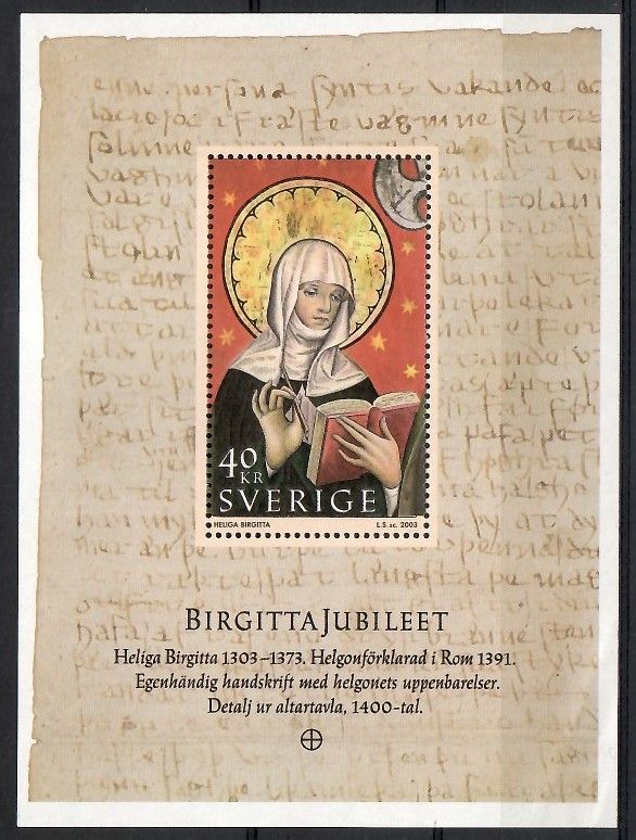 Znaczek Szwecja 2003 Mi bl 17 Czyste **