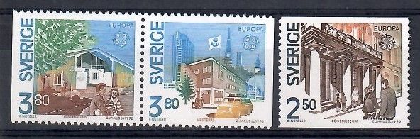 Znaczek Szwecja 1990 Mi 1589-1591 Czyste **